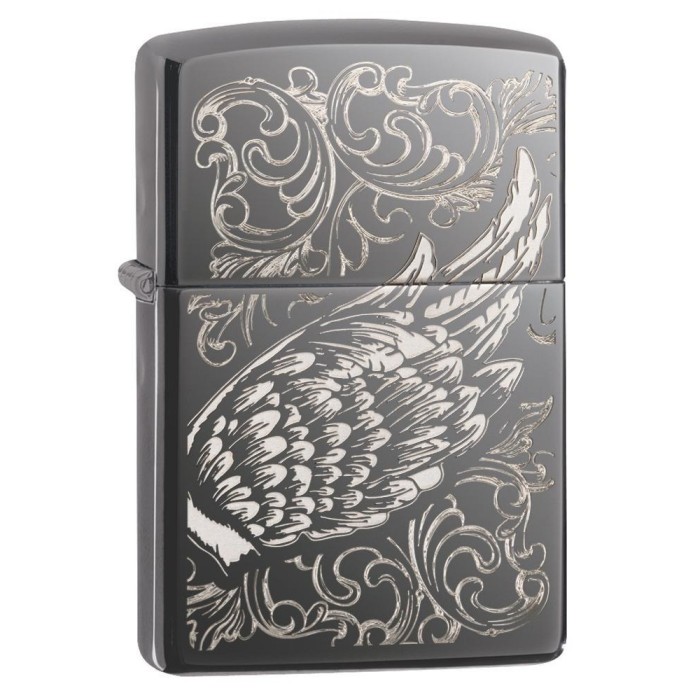 Zippo Filigree Flame And Wing Design 29881